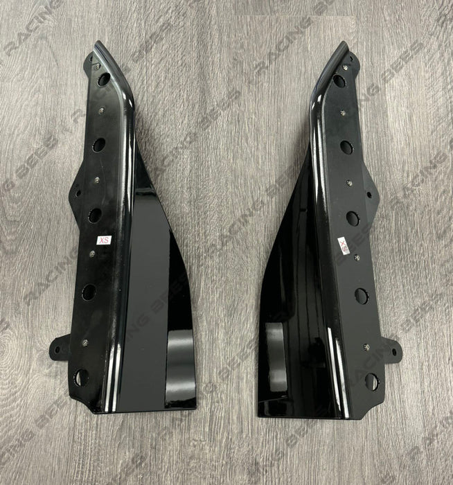 2022+ BMW G42 M240I MP Style Side Skirt Spats (Black)