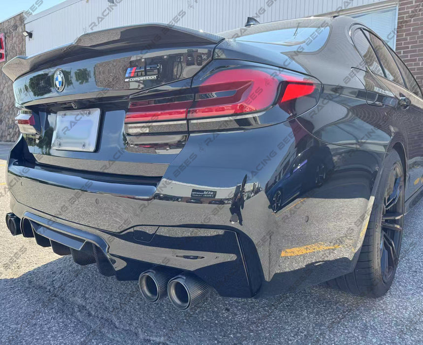 2017-2023 BMW G30/F90 5 Series/M5 Trunk Spoiler PRO Style (Carbon Fiber)