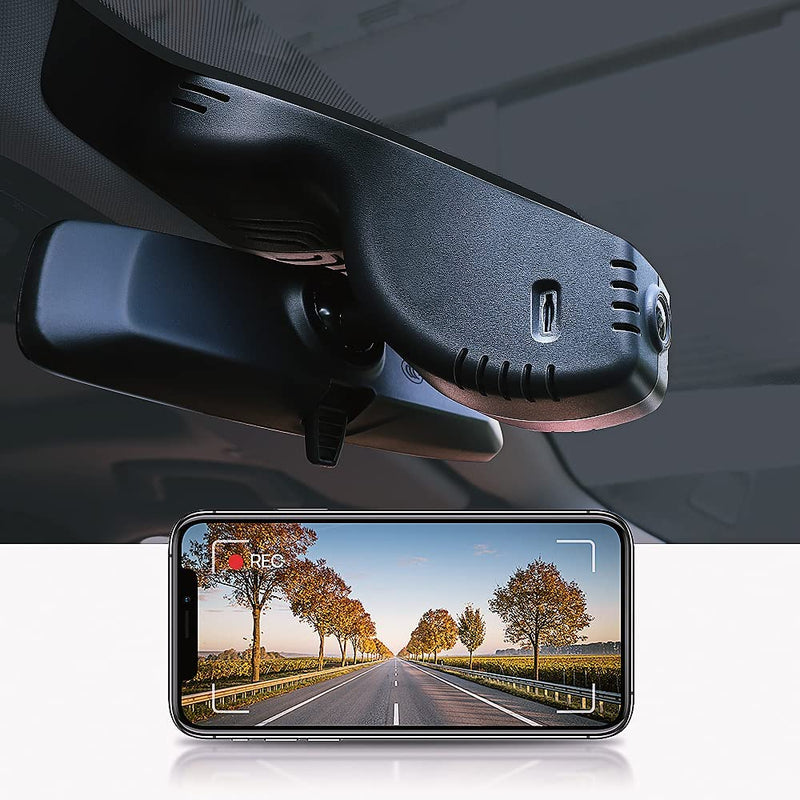 Dash Cam Front 4K and Rear 1080P for BMW 3 Series G Chassis 2020 - 2024 WiFi 32GB Card