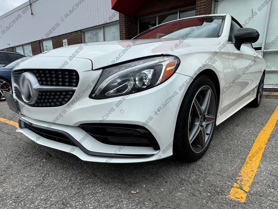 2015-2020 Mercedes-Benz C Class Sedan AMG C63 Face-Lift Style Front Bumper Conversion