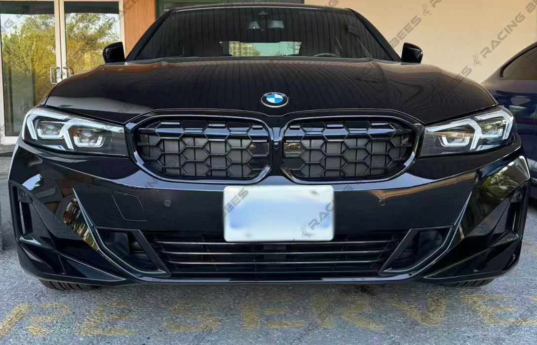 2023+ BMW G20 LCI 3 Series M340i Style Front Grille (Gloss Black)