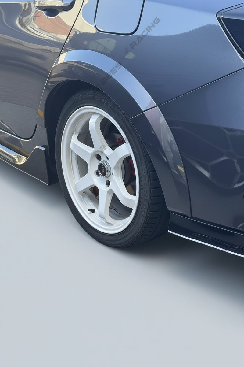 2016-2018 Honda Civic Sedan Rear Fender Flares 8 Piece