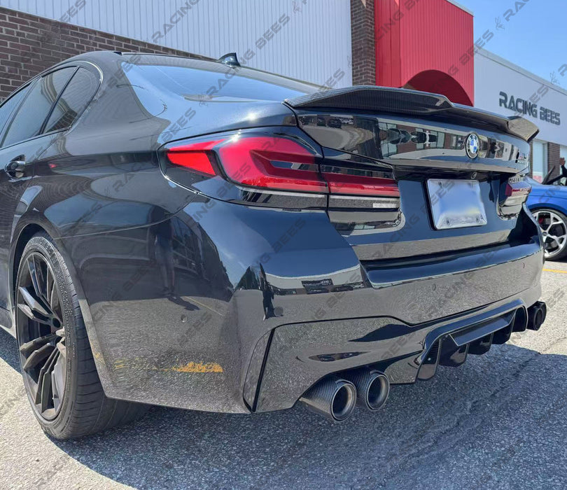 2017-2023 BMW G30/F90 5 Series/M5 Trunk Spoiler PRO Style (Carbon Fiber)