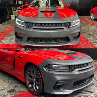 2015-2024 Dodge Charger SRT 2021 Style Hellcat Front Bumper Conversion