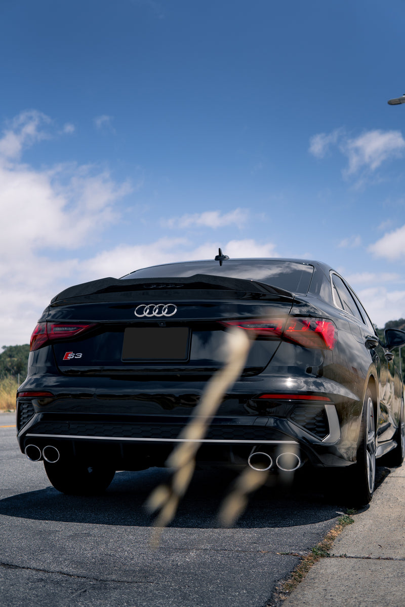 2022+ Audi 8Y A3/S3/RS3 Rear Trunk Spoiler PSM Style (Carbon Fiber)