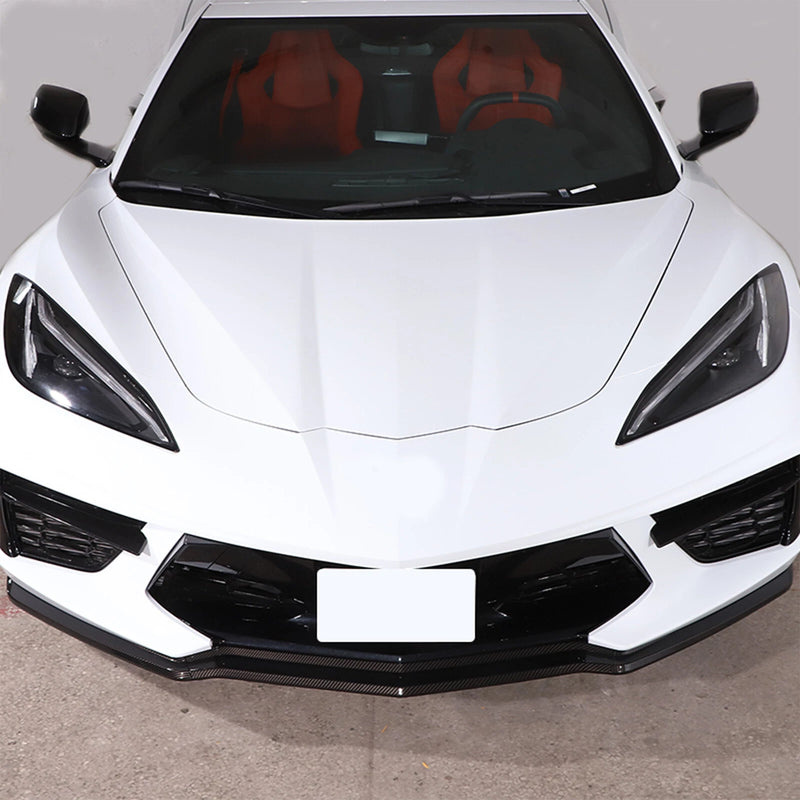 2020-2023 Chevrolet Corvette OE Style Front Bumper Lip (Carbon Fiber)