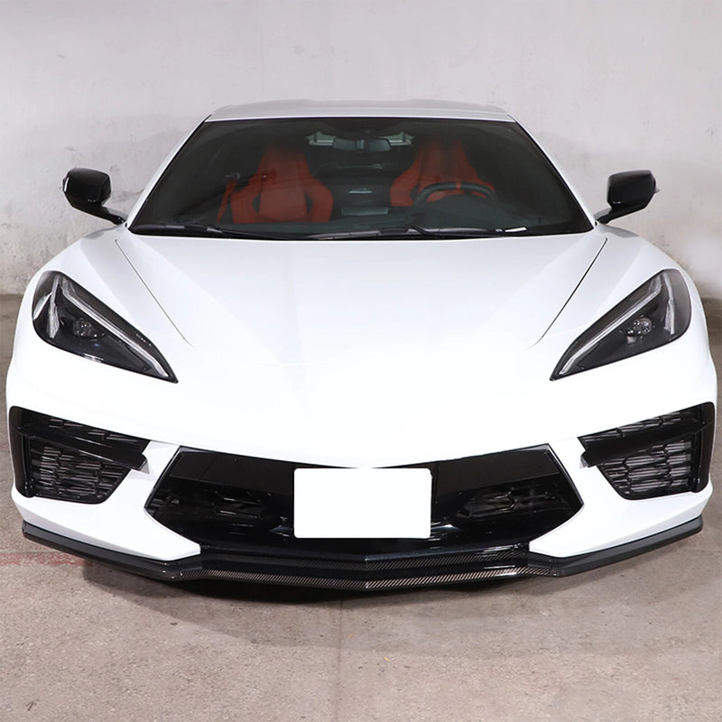 2020-2023 Chevrolet Corvette OE Style Front Bumper Lip (Carbon Fiber)