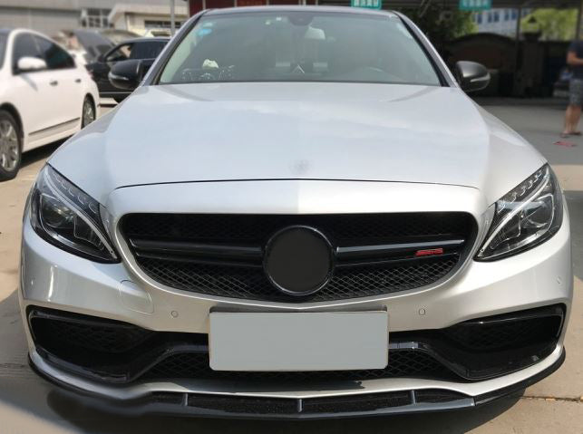 2015-2021 Mercedes-Benz C Class Sedan AMG C63 Face-Lift Style Front Bumper Conversion