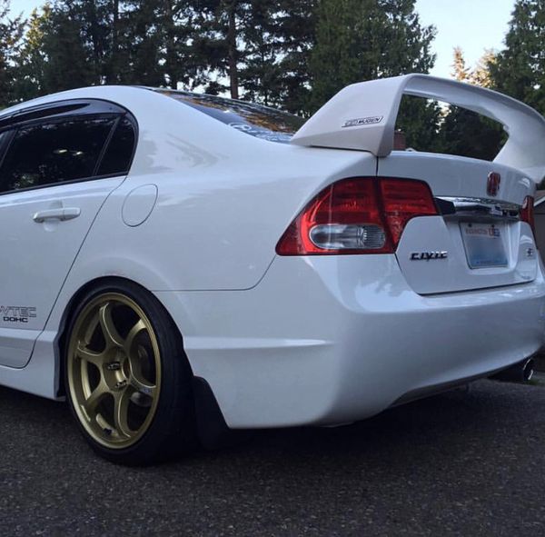 2006-2011 Honda Civic Sedan Mugen Style Trunk Spoiler