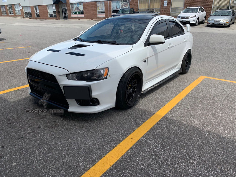 2008-2017 Mitsubishi Lancer EVO Style Front Bumper Conversion