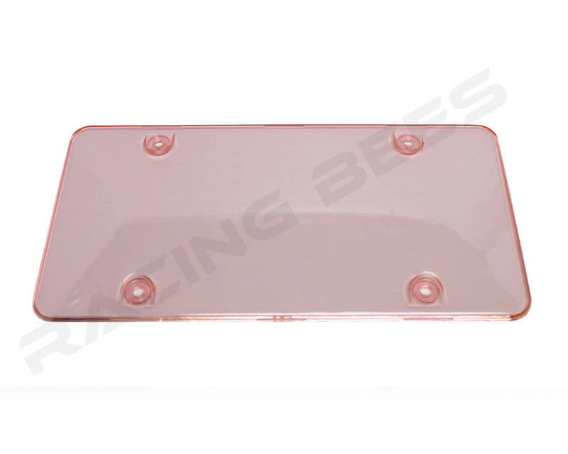 Car Concave/Bubble License Plate Cover (Multi Color)