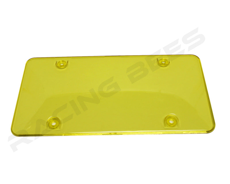 Car Concave/Bubble License Plate Cover (Multi Color)