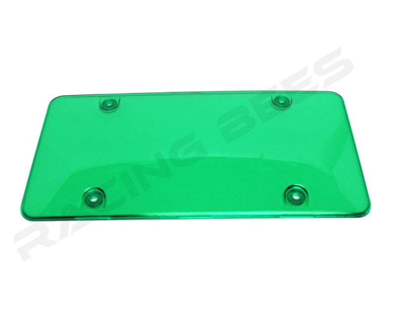 Car Concave/Bubble License Plate Cover (Multi Color)