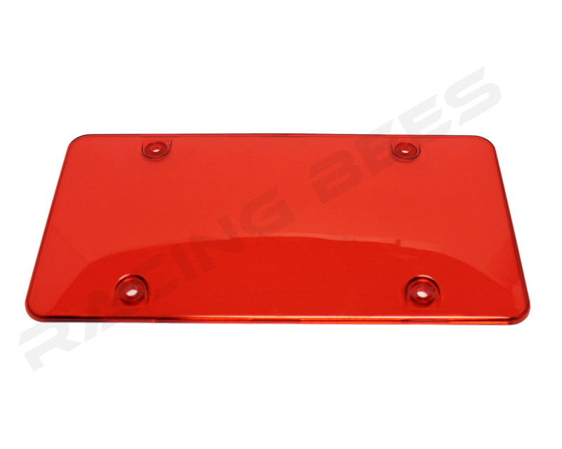 Car Concave/Bubble License Plate Cover (Multi Color)