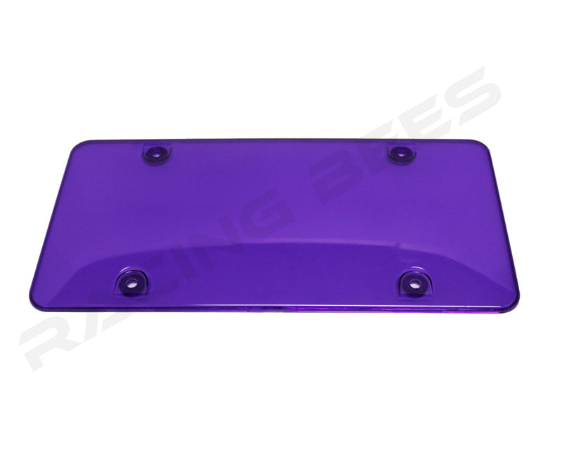 Car Concave/Bubble License Plate Cover (Multi Color)