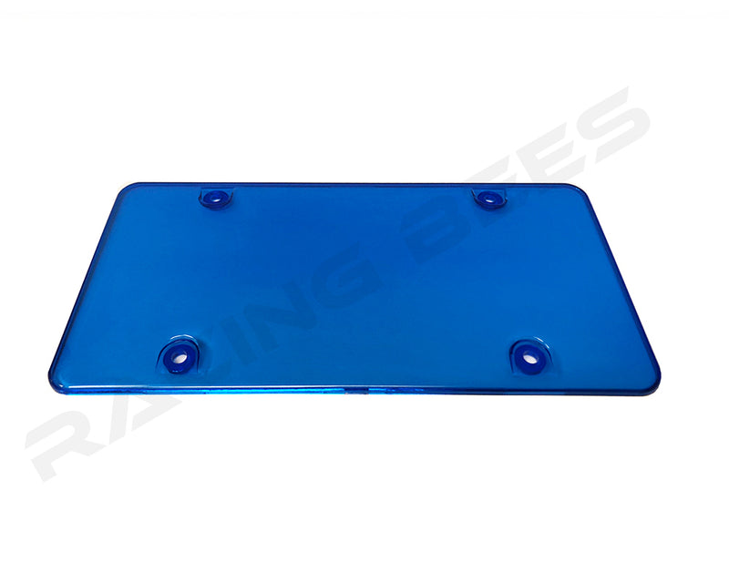 Car Concave/Bubble License Plate Cover (Multi Color)