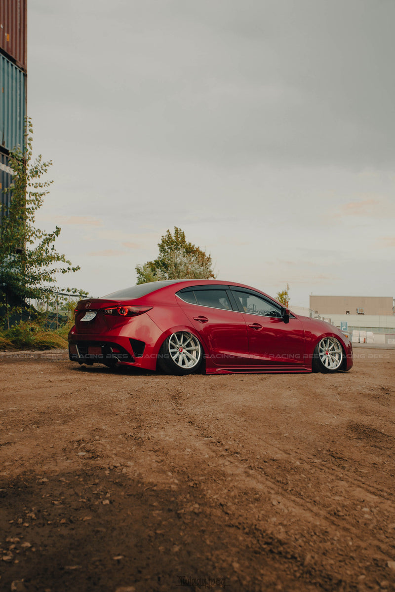 2014-2018 Mazda 3 Sedan KS Style Rear Bumper