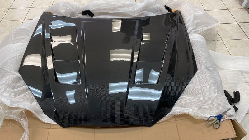 2010-2012 Hyundai Genesis Coupe RS Style Hood (Carbon Fiber)
