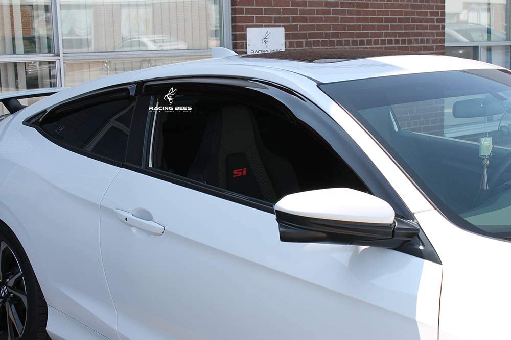 Window Visor for 2016-2020 Honda Civic 2D Coupe Mugen Style