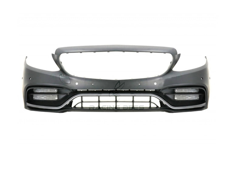 2015-2021 Mercedes-Benz C Class Sedan AMG C63 Face-Lift Style Front Bumper Conversion