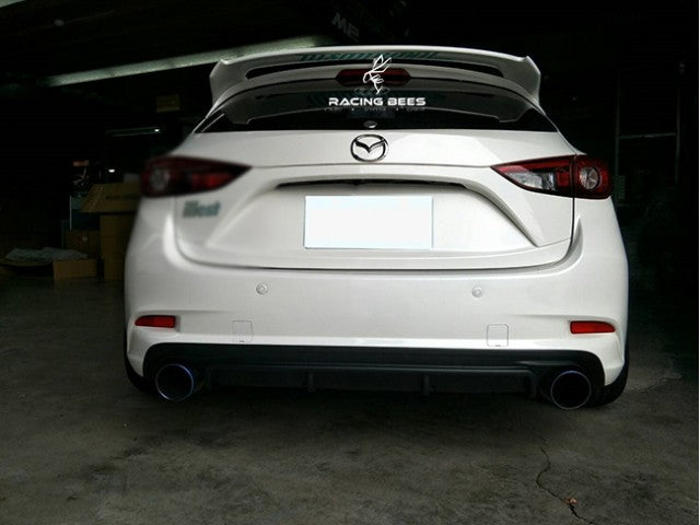 2014-2018 Mazda 3 Hatchback Z Style Trunk Spoiler