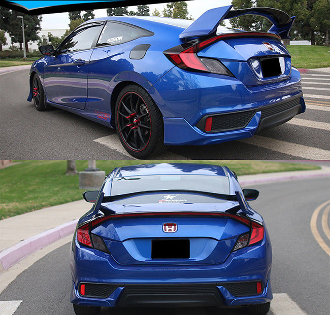 2016+ Honda Civic Coupe Type-R Style Trunk Spoiler