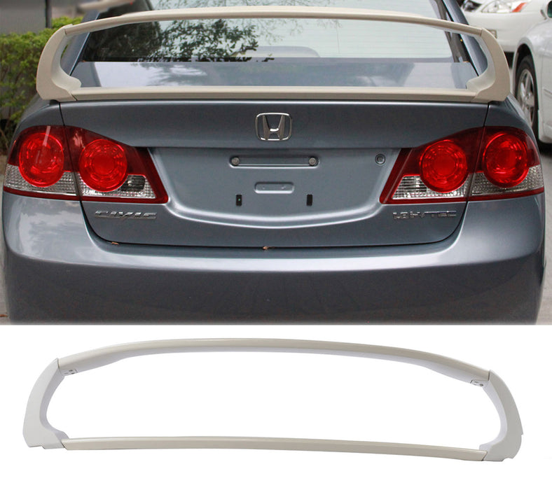 JDM MUG RR STYLE MATT BLK TRUNK SPOILER WING FOR JDM MUG RR STYLE MATT BLK TRUNK SPOILER WING FOR