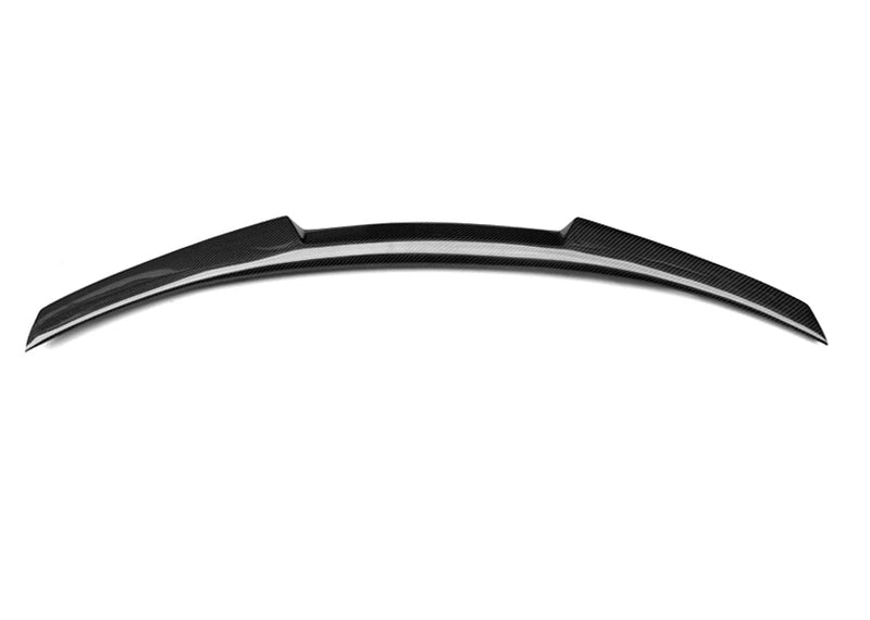 2009-2012 Audi A4 B8 Carbon Fiber Trunk Spoiler V Style (Carbon Fiber)