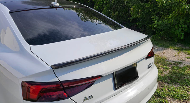 2018-2023 Audi B9 A5/S5/RS5 Coupe OEM Boot Style Trunk Spoiler(Carbon Fiber)