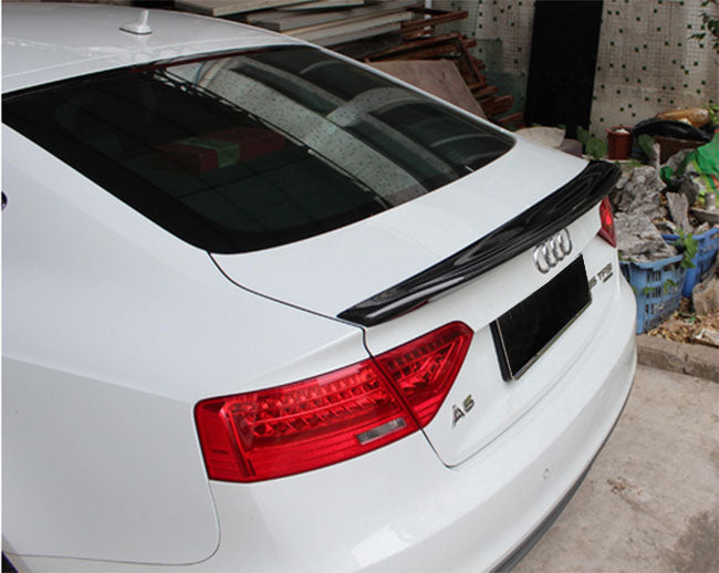 2009-2016 Audi A5 Carbon Fiber Trunk Spoiler Caractere Style