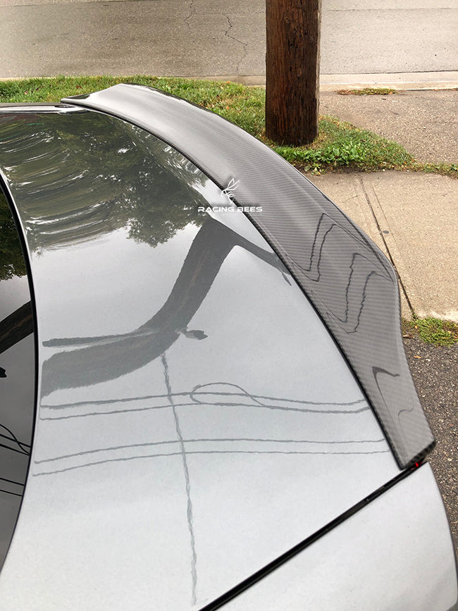 2008-2016 Audi S5 Coupe Carbon Fiber Trunk Spoiler CA Style (Carbon Fiber)