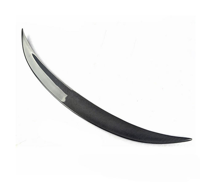 2007-2013 BMW E82 1 Series Carbon Fiber Trunk Spoiler High Kick Style
