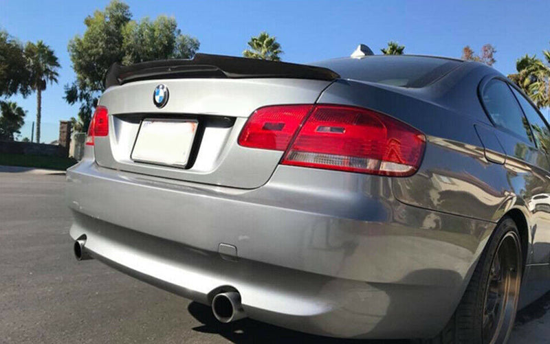 2007-2013 BMW E92 3 Series 2 Door Trunk Spoiler V Style (Carbon Fiber)