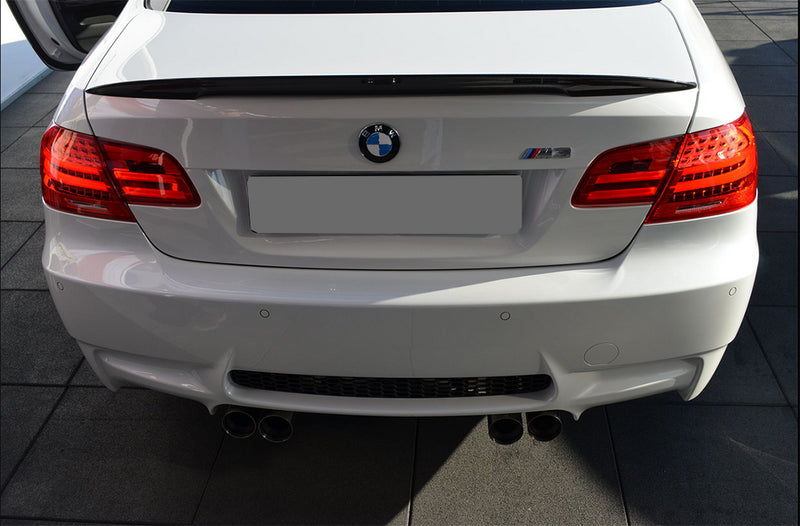 2007-2013 BMW E92 3 Series 2 Door Trunk Spoiler Performance Style (Black)
