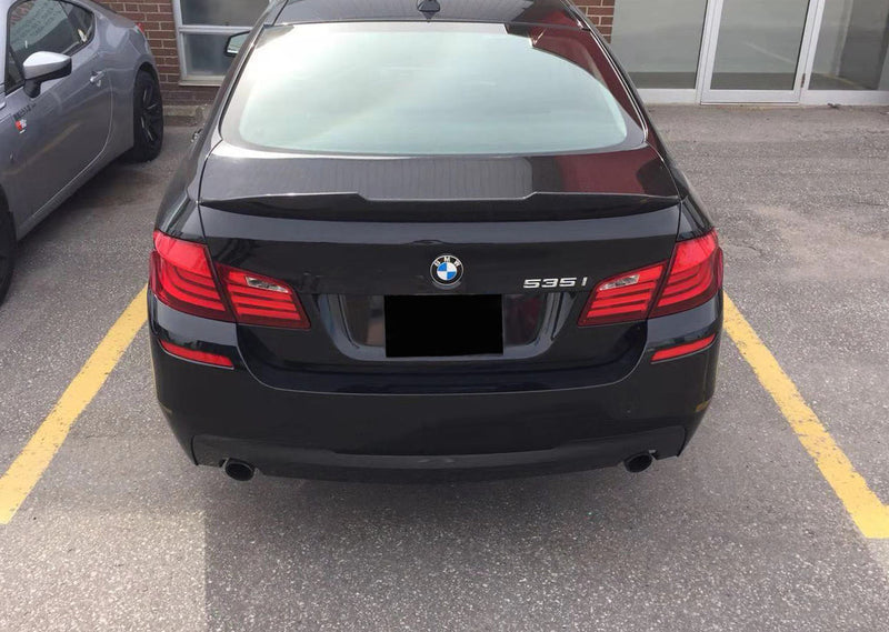 2011-2017 BMW F10 5 Series Trunk Spoiler PSM Style (Carbon Fiber)