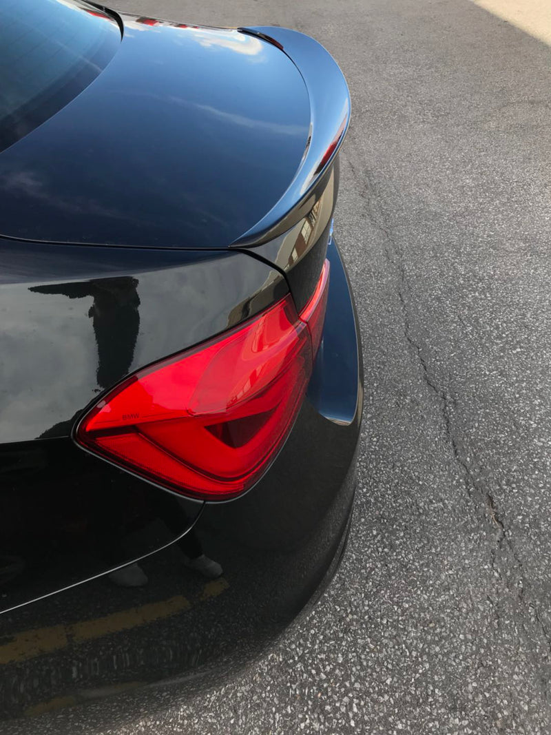 2012-2018 BMW F30/F80 3 Series/M3 Trunk Spoiler Performance Style (Black)