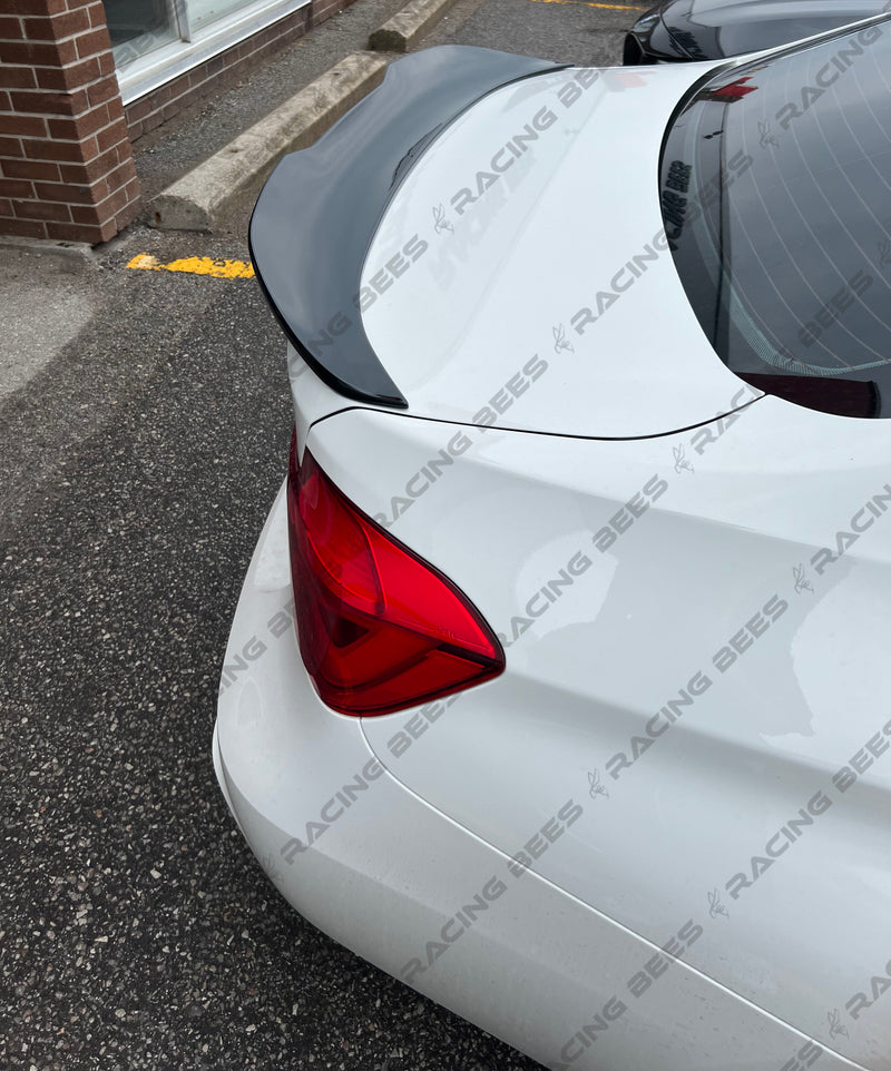 2012-2018 BMW F30/F80 3 Series/M3 Trunk Spoiler PSM Style (Black)