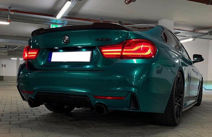 2014-2018 BMW F32 Trunk Spoiler CS Style (Carbon Fiber)