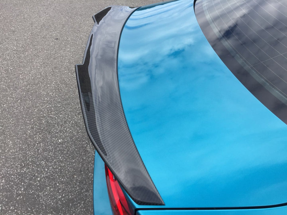 2014-2018 BMW F32 4 Series Trunk Spoiler PSM Style (Carbon Fiber)