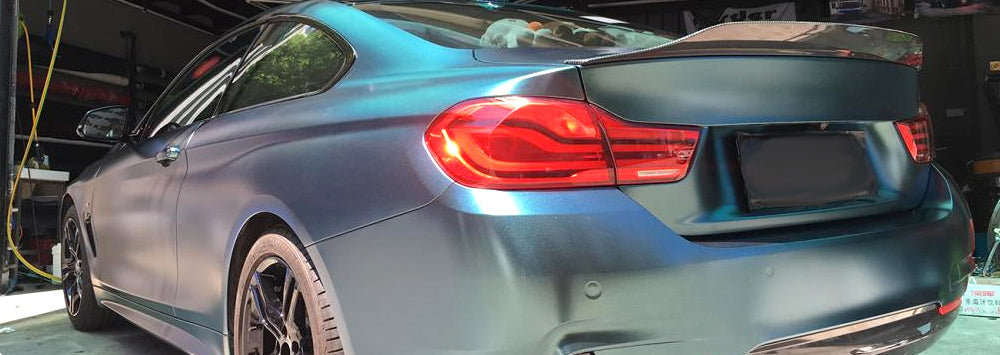 2014-2018 BMW F32 4 Series Trunk Spoiler CA Style (Carbon Fiber)