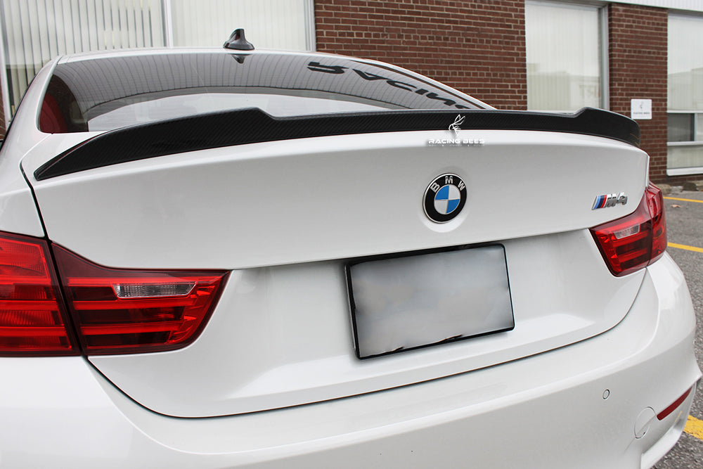 2015-2020 BMW F82 M4 Trunk Spoiler CS Style (Carbon Fiber)