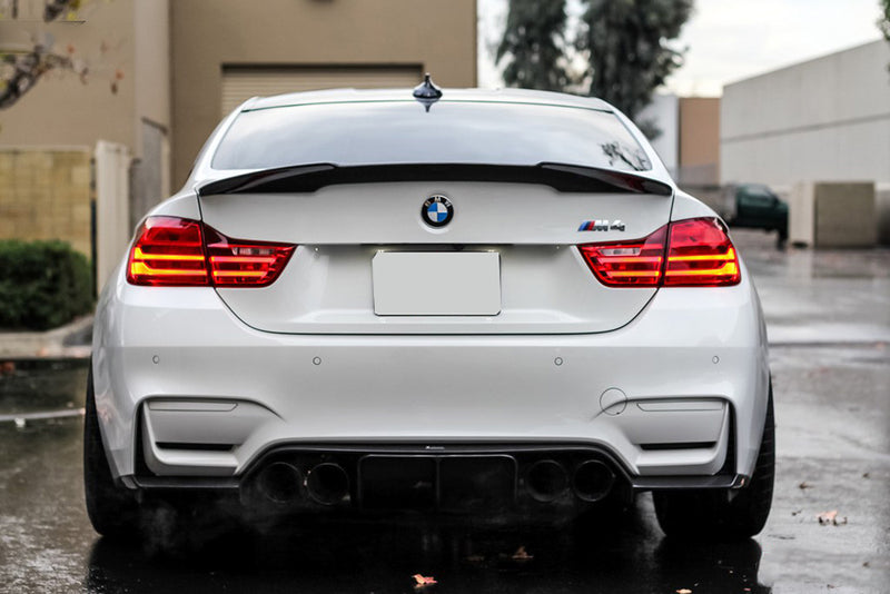 2015-2019 BMW F82 M4 Trunk Spoiler OEM Style (Black)