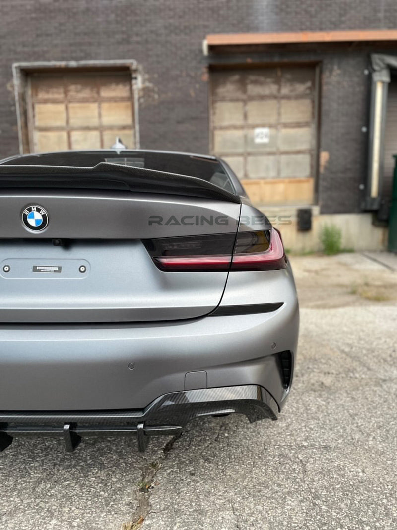 2019+ BMW G20/G80 3 Series/M3 PSM Style Trunk Spoiler Carbon Fiber