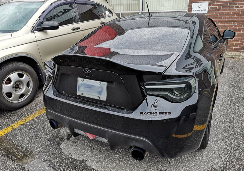 2013-2019 Subaru BRZ/Scion FRS/Toyota GT86 Trunk Spoiler L Type Style (Black)