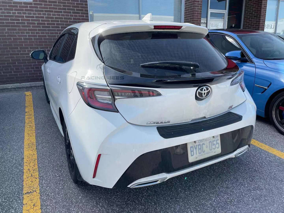 2019+ Toyota Corolla Hatchback Duckbill Style Rear Mid Trunk Spoiler (Black)