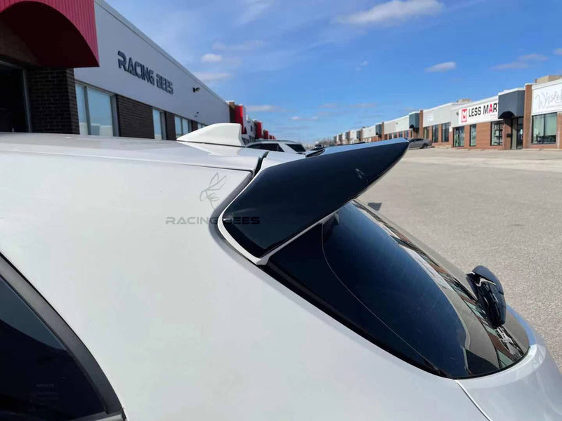 2019+ Toyota Corolla Hatchback OEM Style Rear Roof Trunk Spoiler (Black)