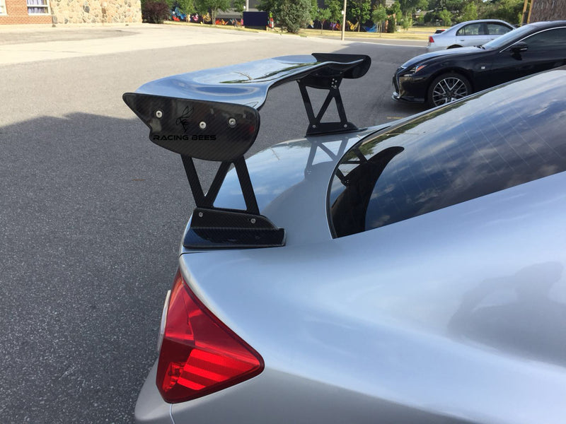 2013-2015 Honda Civic Sedan JS Style Trunk Spoiler (Carbon Fiber)