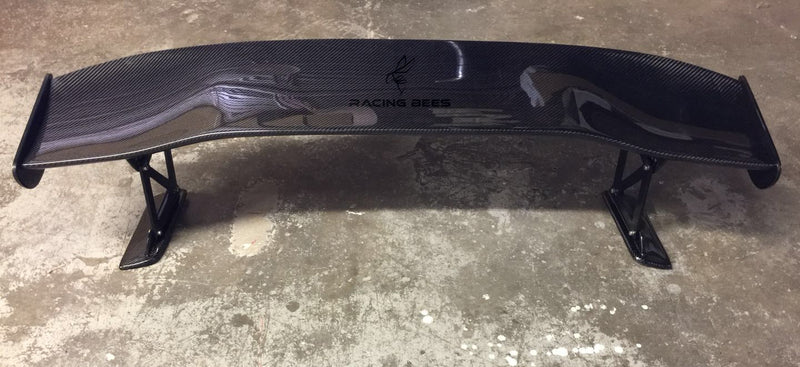 2013-2015 Honda Civic Sedan JS Style Trunk Spoiler (Carbon Fiber)