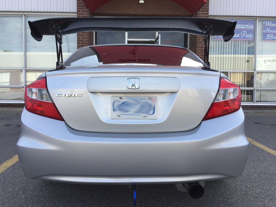 2013-2015 Honda Civic Sedan JS Style Trunk Spoiler (Carbon Fiber)