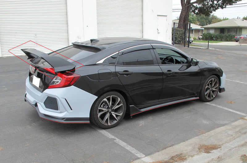 2016-2020 Honda Civic Sedan Type-R Style Trunk Spoiler